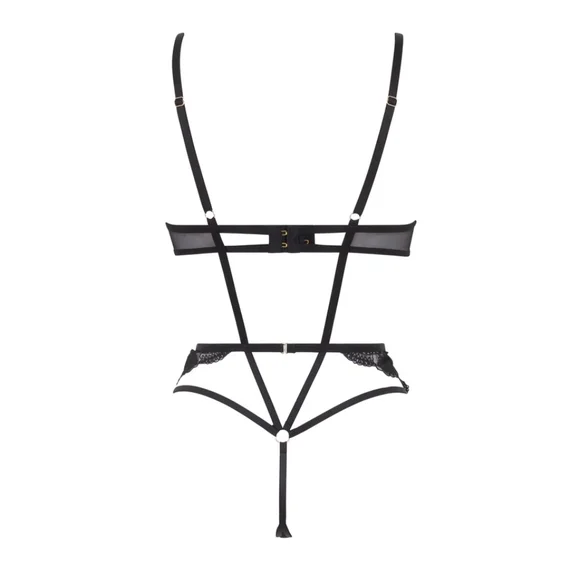 Bluebella Black Lace Bra Bodysuit - Picture 3 of 7